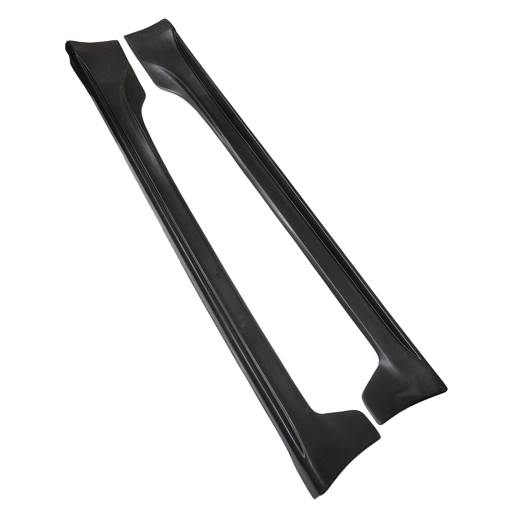 Toyota 86 Front Lip T-Style Side Skirts – Matte Black ABS For