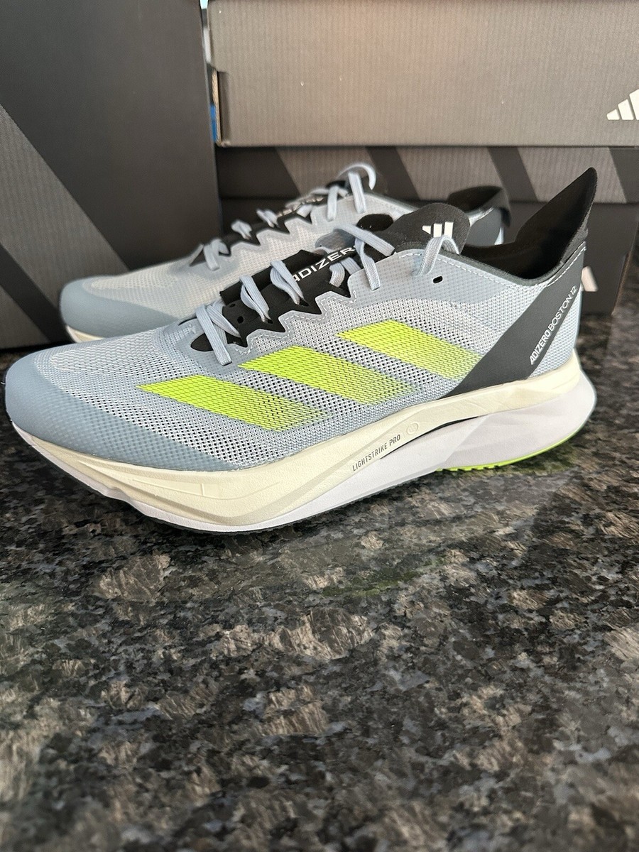 スパイク・シューズ adidas ADIZERO BOSTON12 adidas Adizero Boston 12 Dash Grey Lucid Red Lucid Lemon