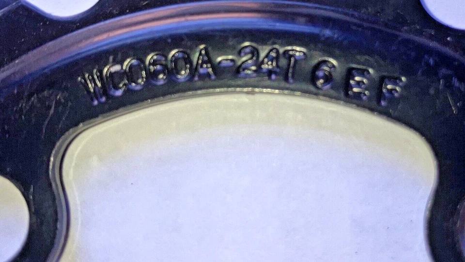 FSA 10S 64mm BCD 24Tooth 4 Bolt Steel Black Inner Chainring - Image 4 of 4