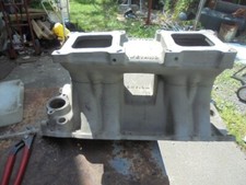 Aluminum Tunnel Ram Intake Bbc Weiand 1985 1913 Ihra Nhra Rat Rod Kn Wissota