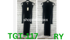 Women's Long Sleeve Sweater Dress - A New Day, Black, S