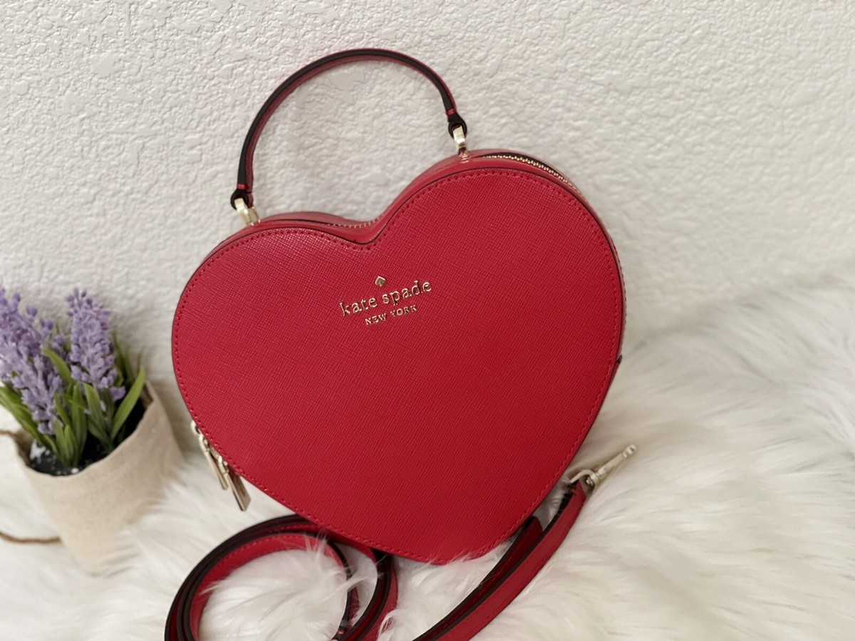 NWT Kate Spade New York Love Shack Heart Purse ❤️- Candied