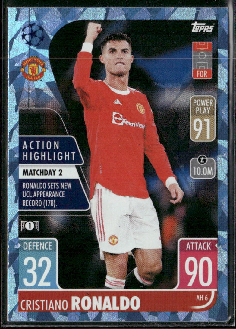 2021-22 Topps Match Attax: Action Highlight #AH6 Cristiano