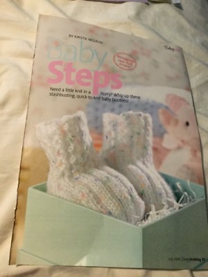 Baby Steps Quick Junge Mädchen Stiefel Strickmuster, 0-12 Monate
