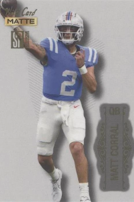 2022 Wild Card Matte SP Exclusive Matt Corral #MBN-17