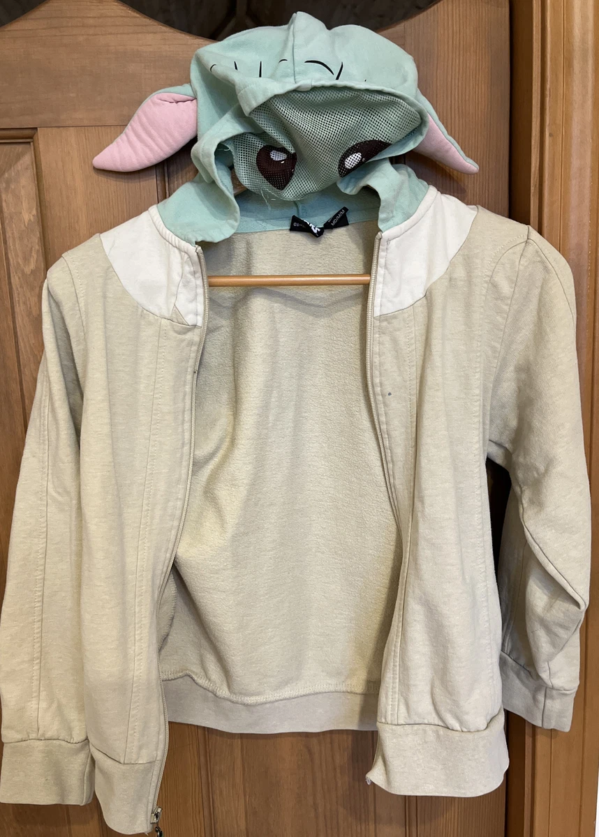 Boys Star Wars The Mandalorian Grogu Sweatshirt Green Beige