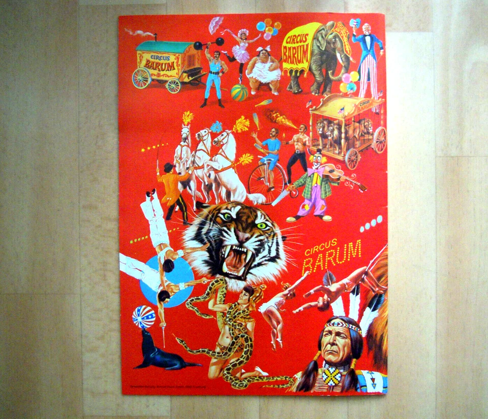 CIRCUS BARUM 1982 Programmheft Illustrierte alte Heft Top Zustand - Bild 3 von 3