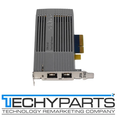 Dektec DTA-2162 TSoIP Advanced Network Card with Dual GigE Ports PCIe x4 SFF