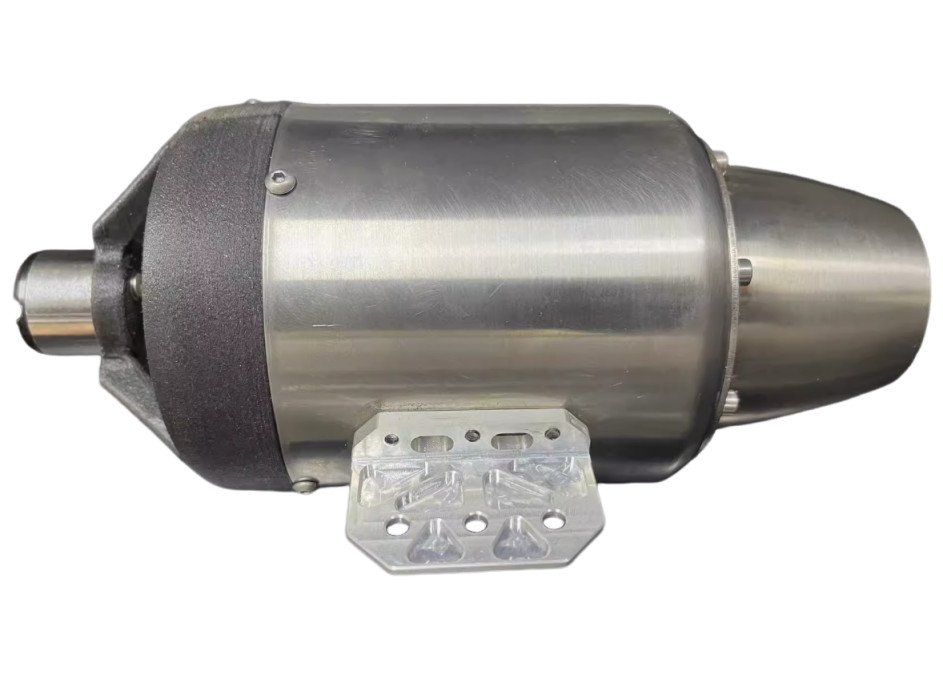 High performance turbine jet 8 kg thrust with control system