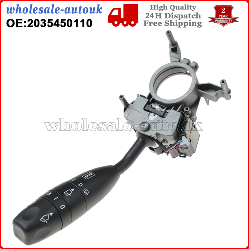 FOR MERCEDES A/B CLASS W169 W245 WIPER INDICATOR STALK SWITCH A1695450210 NEW - Picture 3 of 9