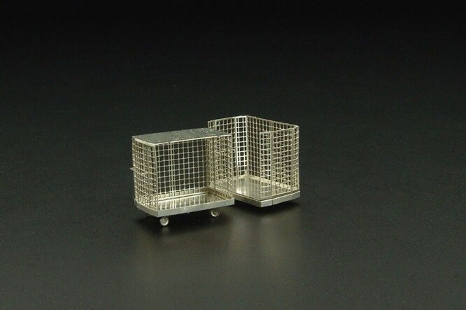Brengun BRL72085 - 1:72 Baggage Carts - Etching Set - New