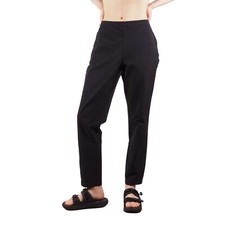 Prada Vintage Women's Black Slim Fit Ankle Sport Tech Pants Size IT 44 / US 8