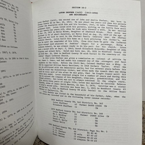 Die Shofner Familie Genealogie Nachkommen von Michael Shofner (1721-1810) - Bild 2 von 8