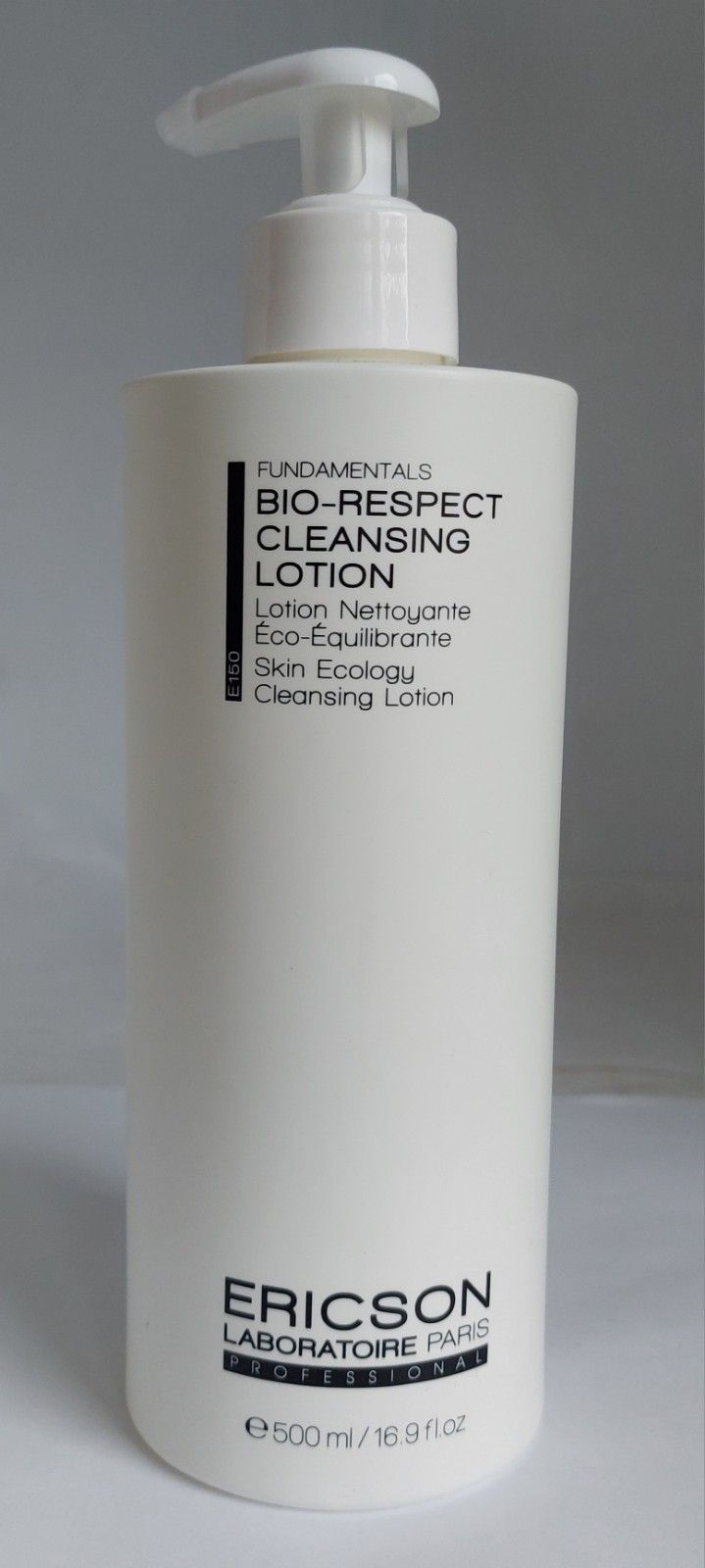 Lotion Bio-Respect Ericson Laboratoire démaquillante et apaisante grand format 500 ml
