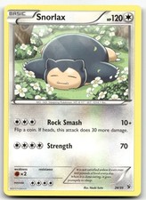Snorlax #26/39 (LP) Kalos Starter Set KSS Pokemon