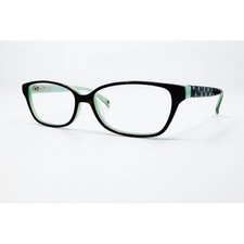Lulu Guinness Eyeglasses Womens Tortoise Teal Polka Dot LG65 TOR 52-14-135