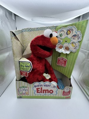 Fisher-Price Sesame Street Elmo s World Guess What?! Elmo Plush 18M+ 2002