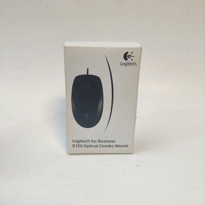 Logitech B120 Optical Combo Mouse New Open Box