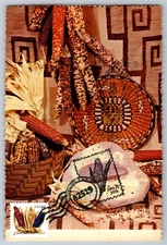 4007 Crops of America Corn Maxi Card w/Pictorial Cancel