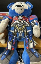 EUC-17  Build A Bear Optimus Prime Transformers Autobot Plush Stuffed