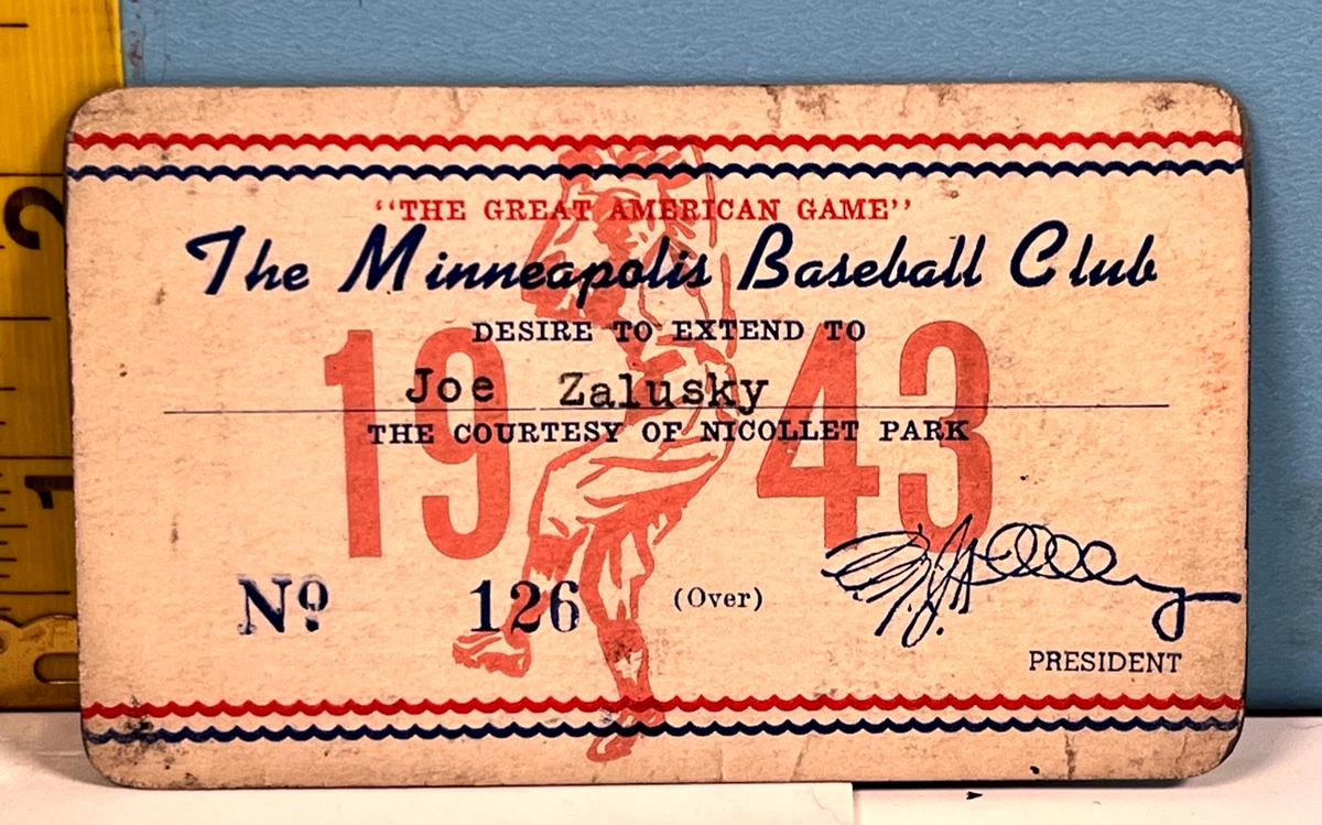 Original Vintage Sports Ticket Stubs for sale | eBay