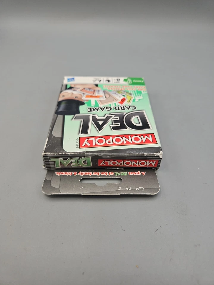 Parker Brothers Hasbro Monopoly Deal Classic Green Package Card Game Complete - Image 3 of 4