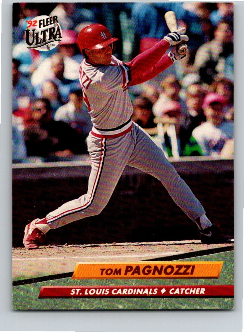 1992 Ultra #268 Tom Pagnozzi St. Louis Cardinals Free Shipping!