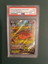 Pokemon Chariard V SWSH260 Ultra-Premium Collection 2022 Gem Mint PSA 10
