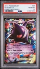 2014 POKEMON XY PHANTOM FORCES #34 GENGAR EX PSA 10