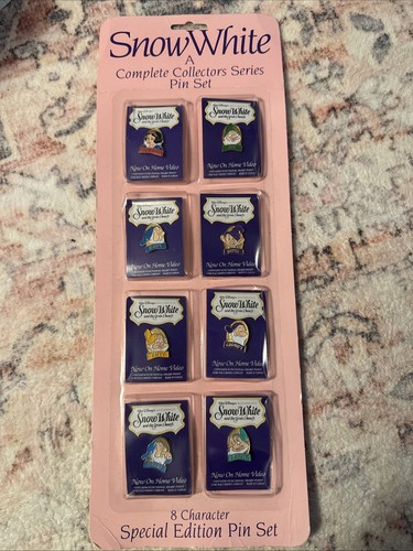 Snow White A Complete Collectors Series Pin Set 8 Character Special Edition Set