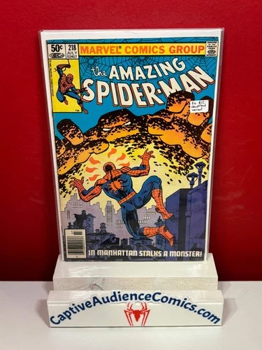 The Amazing Spider-Man, Vol. 1 #218 - Newsstand Variant - FN