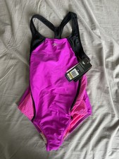 Speedo Youth 1-Piece Swimsuit - Pink - Size 14 Youth - High-Performance NWT
