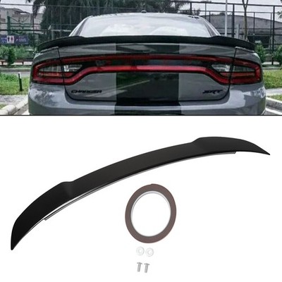 Rear Spoiler Wing For 2015-2022 Dodge Charger SRT SXT Hellcat Style Gloss