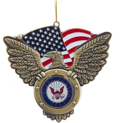US Navy Eagle with Seal Christmas Tree Ornament NA9211