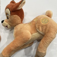 Bambi Genuine Original Authentic Disney Store Plush 14" stuffed animal toy