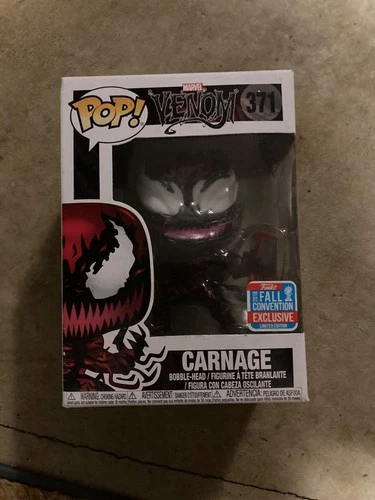 Carnage Funko Pop Marvel Venom NYCC Con Exclusive 2018 Limited Edition 371