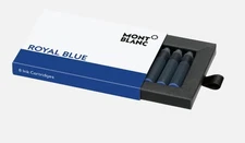 Montblanc Royal Blue Ink Cartridges MB128198
