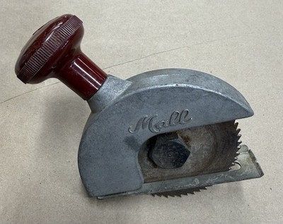 Vintage Mall 4 Inch Mini Circular Saw - 1/4 In Drive for Drill Powered (USED)