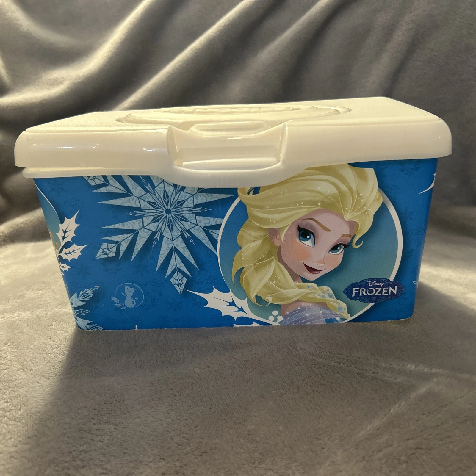 Huggies Baby Wipes Pop Up Container Refillable Disney Frozen Ana & Elsa