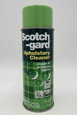 Vintage 3M Scotchgard Upholstery Fabric Cleaner Aerosol 14 Oz USA Made