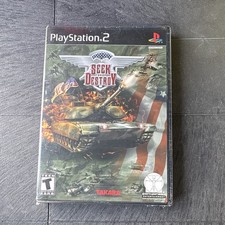 Takara Seek and Destroy (PS2, NTSC-U/C) T Tank Action Adventure 2-Player