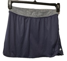 Champion Navy Blue Skort, Pocket in Waistband, Drawstring, Lined Size S