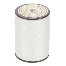 Waxed Cord 0.8mm White Waxed Polyester Cord 54 Yards String Thread