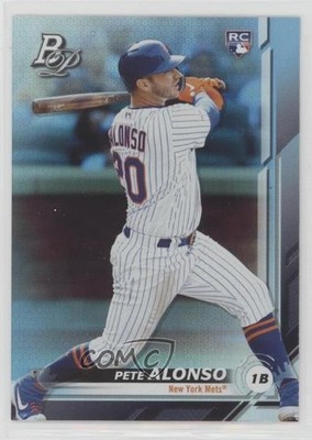 2019 Bowman Platinum Wal-Mart Sky Blue Foil Pete Alonso #20 Rookie RC 8sr