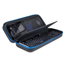 ENHANCE Hard Shell Keyboard Case for Full-Size Keyboards 18-in and Mouse