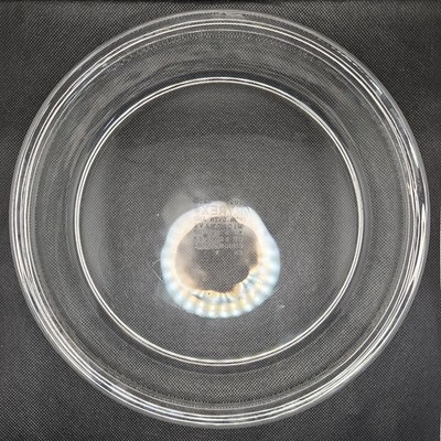 Pyrex Pie Plate Baking Dish Corning #209-19 Glass Pan 10  23 cm Clear Vintage
