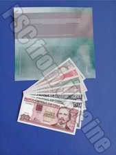 Full Set 7 banknotes     UNC in the booklet