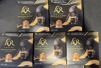 L'OR Coffee Pod Bonjour Blend Light Roast L'OR BARISTA System 50 Capsules 02/27