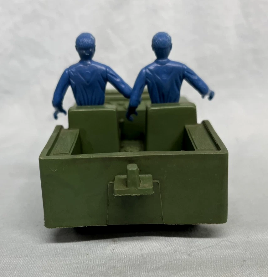 Vintage 1960s MPC U.S. Armed Forces Battlefront Playset Jeep  Driver &Passenger - Image 4 of 4