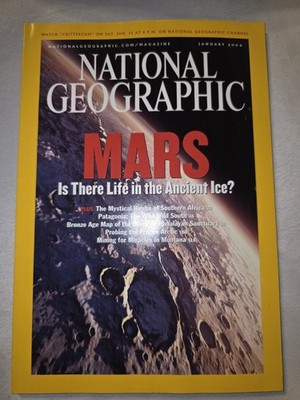 National Geographic January 2004 Mars Himba Montana Mining Patagonia Africa